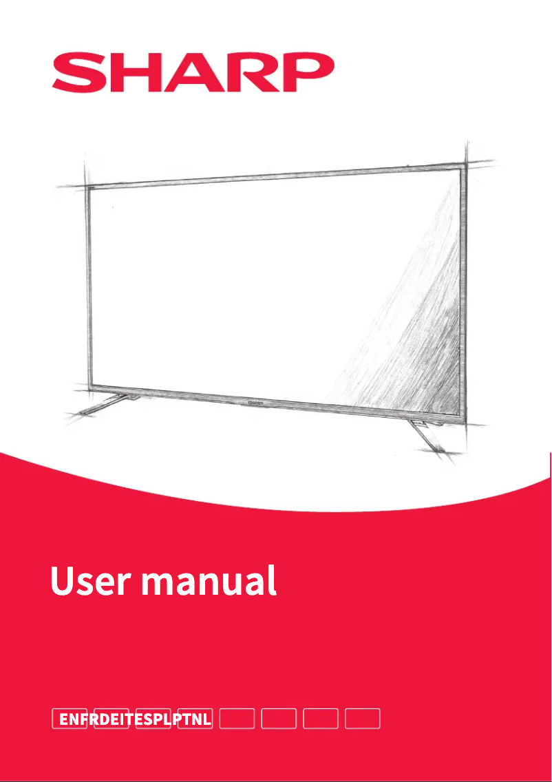 Page n°1 - Manuel utilisateur Sharp 50DJ4E