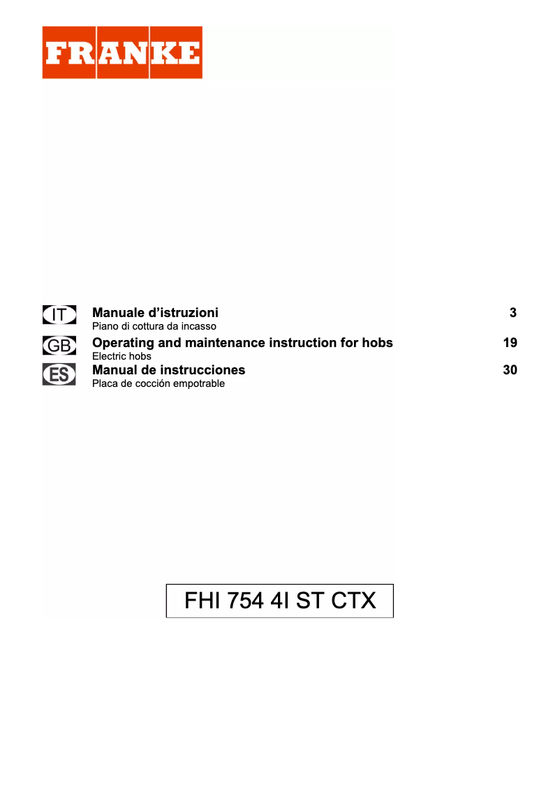 Image de la première page du manuel de l'appareil 2 PIN 900