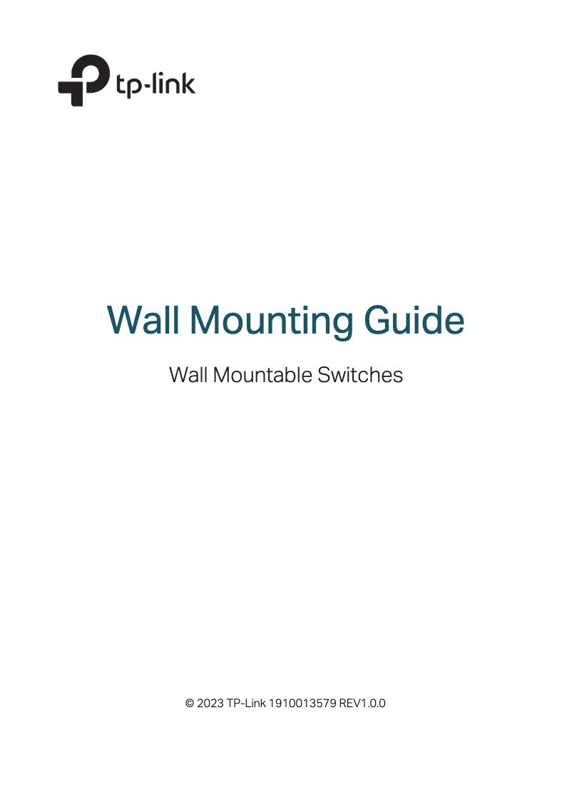 Page 1 de la notice Guide d'installation TP-Link TL-SG105-M2