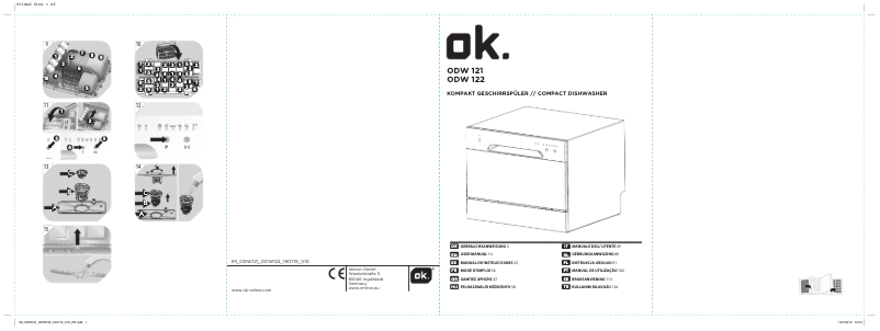 Image de la première page du manuel de l'appareil ODW 122