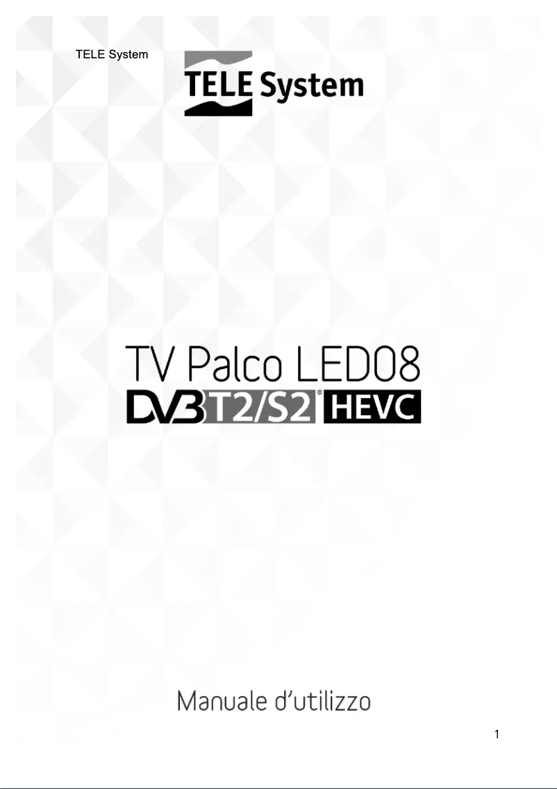 Image de la première page du manuel de l'appareil Palco LED08