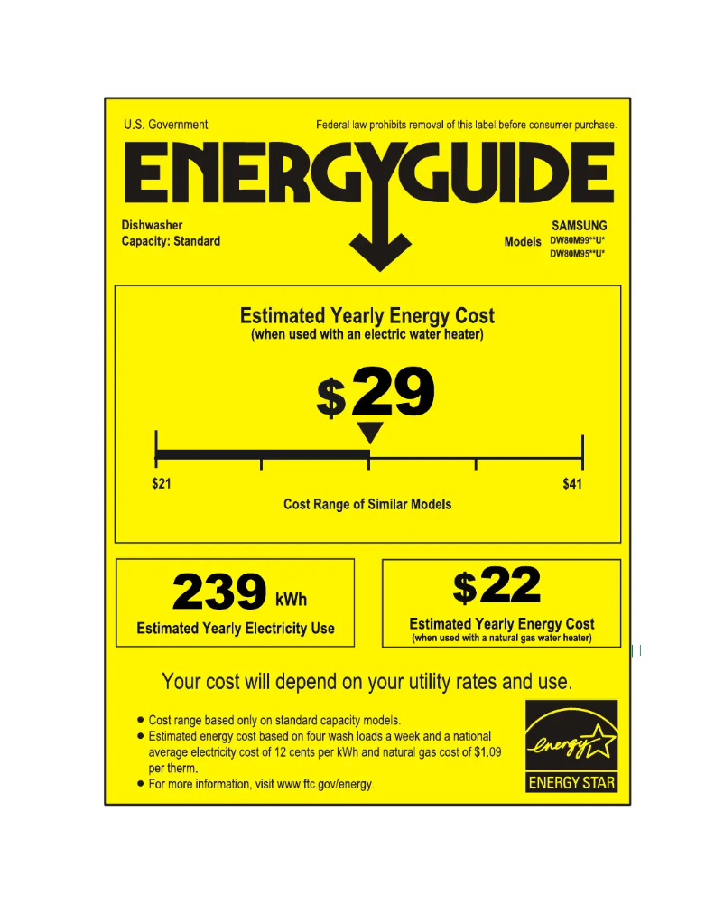 Image de la première page du manuel de l'appareil DW80M9960U