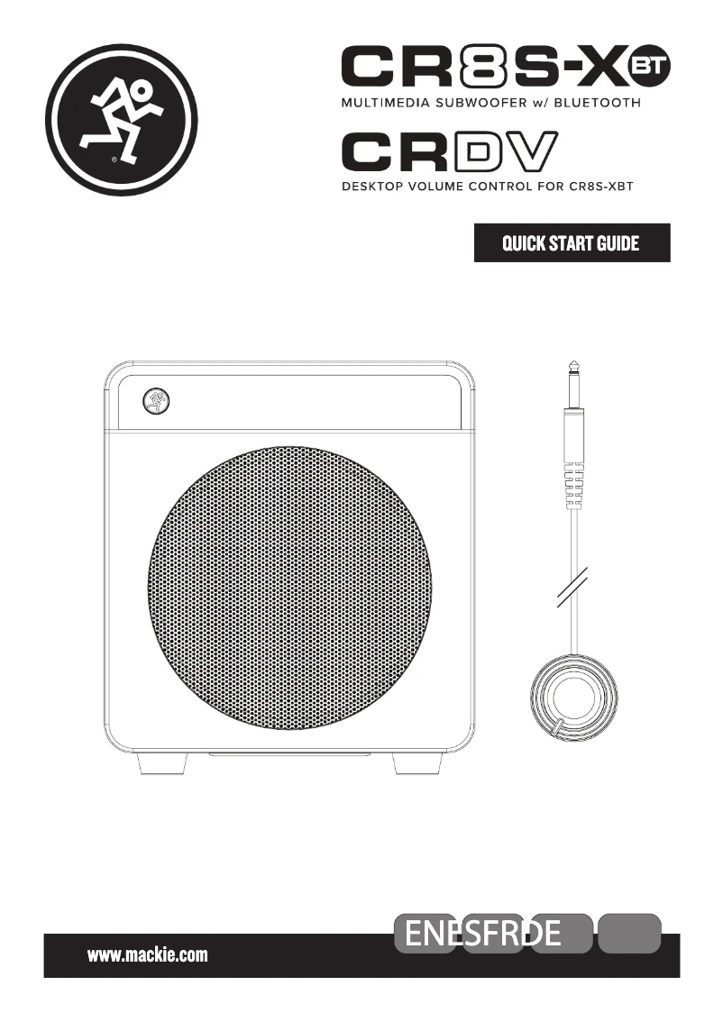 Page n°1 - Guide de démarrage rapide Mackie CR8S-XBT