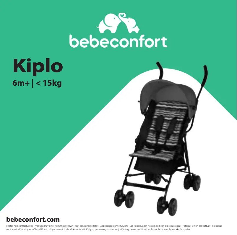 Page n°1 - Manuel utilisateur Bebe Confort Kiplo