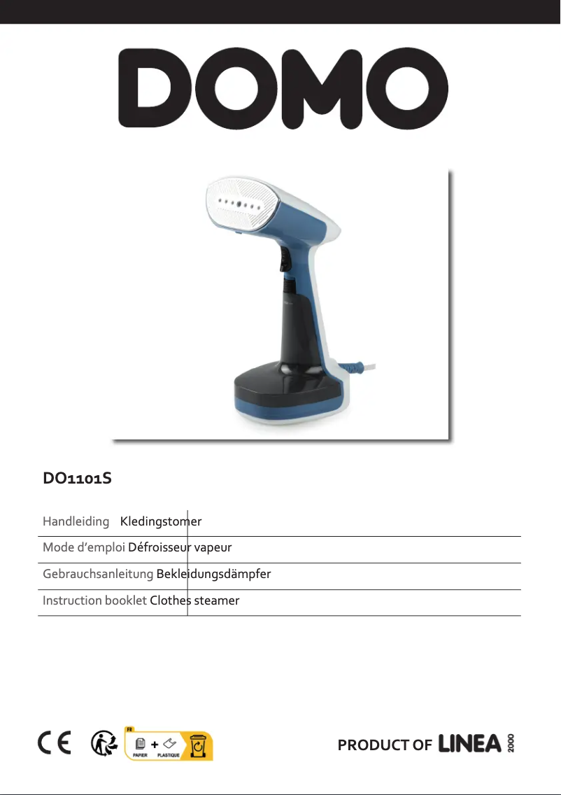 Page 1 de la notice Manuel utilisateur Domo DO1101S