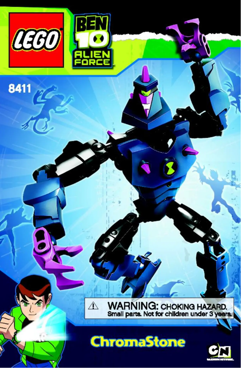 Page n°1 - Manuel utilisateur Lego Ben 10 8411