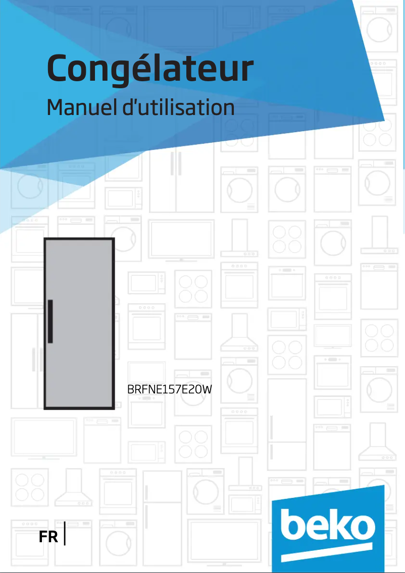 Page n°1 - Manuel utilisateur Beko BRFNE 157 E20W