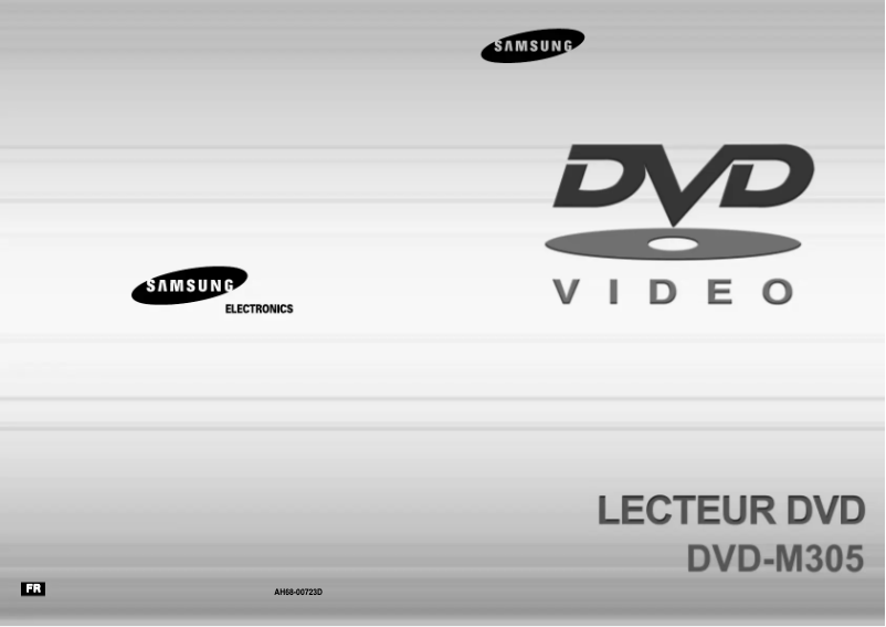 Page n°1 - Manuel utilisateur Samsung DVD-M305