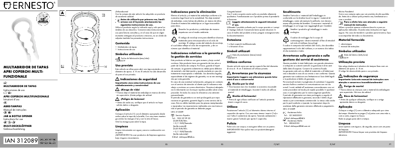 Page n°1 - Manuel utilisateur Ernesto IAN 312089