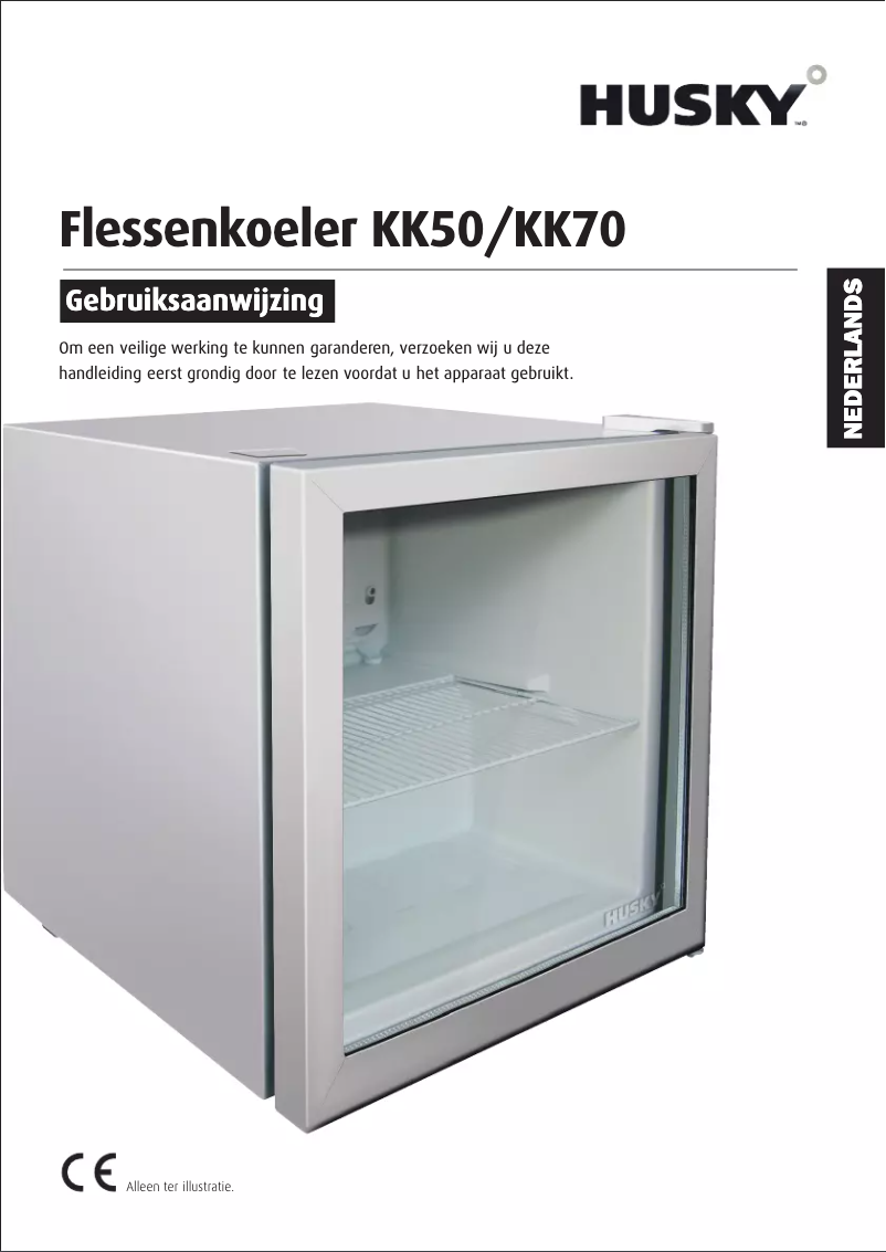 Page 1 de la notice Manuel utilisateur Husky KK50-KEEPCALM