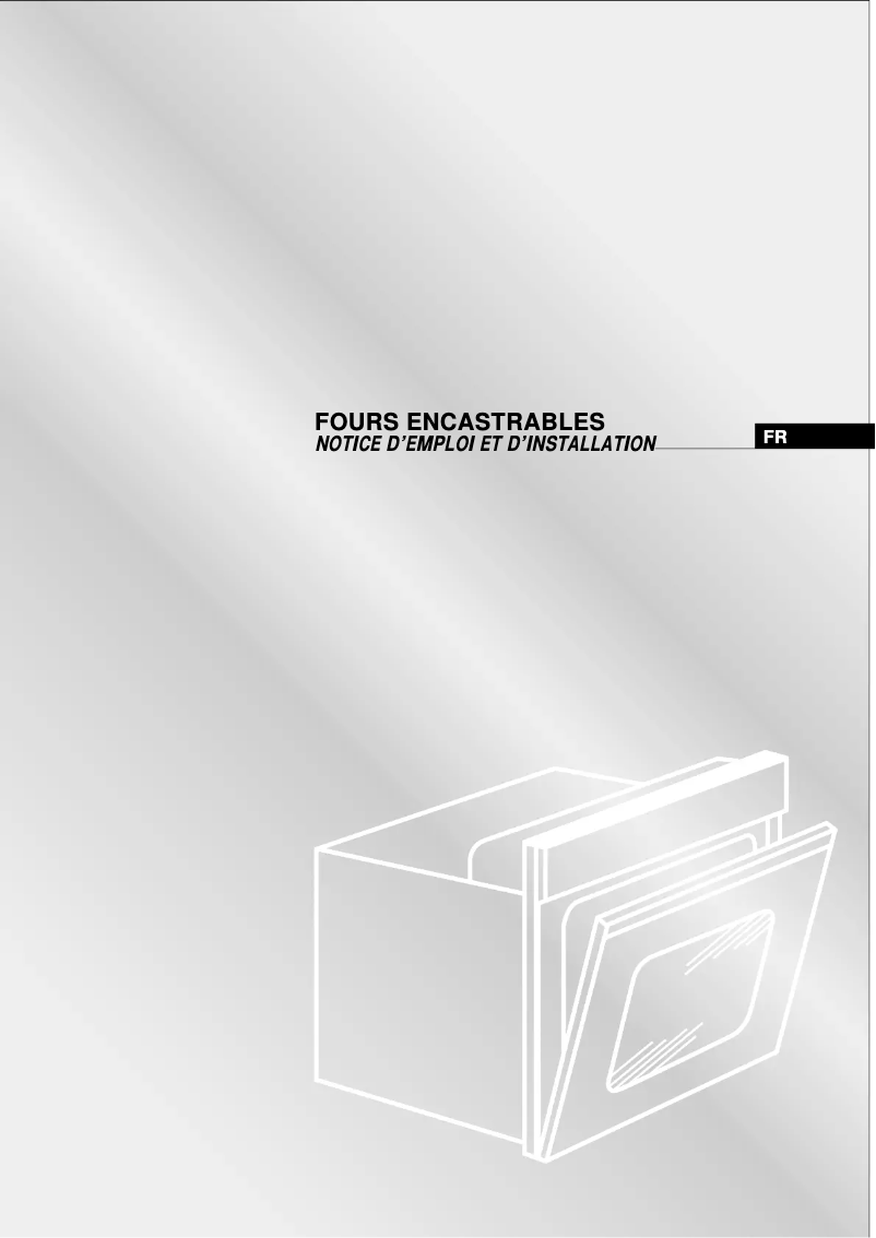 Image de la première page du manuel de l'appareil FI 200 X