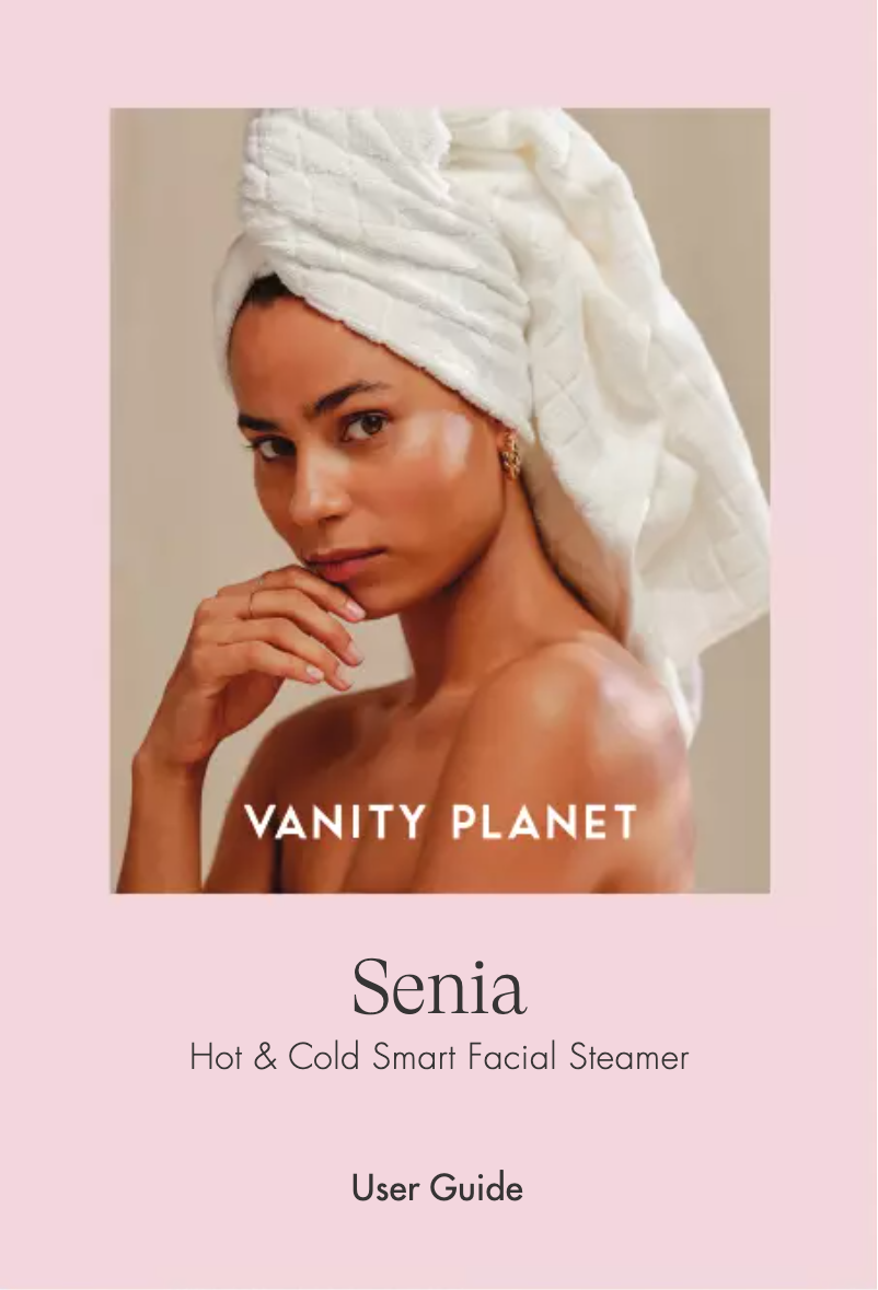 Page 1 de la notice Manuel utilisateur Vanity Planet Senia