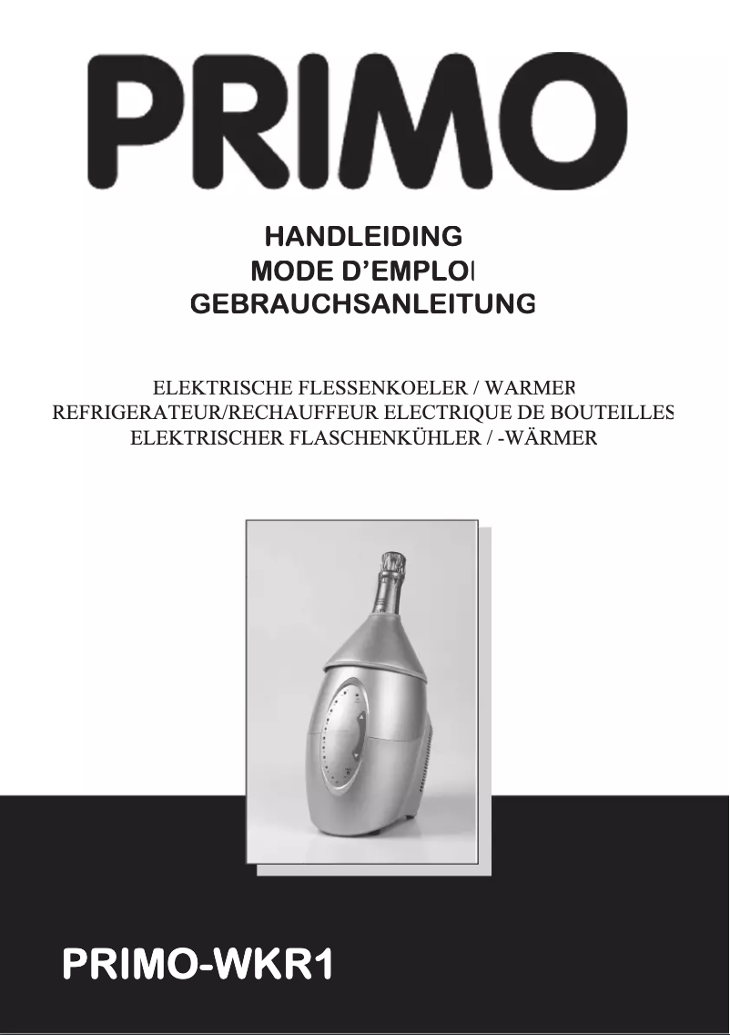 Image de la première page du manuel de l'appareil WKR1