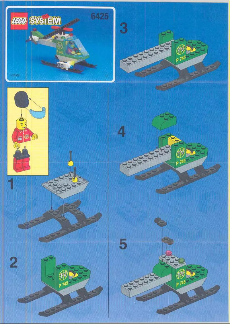 Page 1 de la notice Manuel utilisateur Lego City 6425