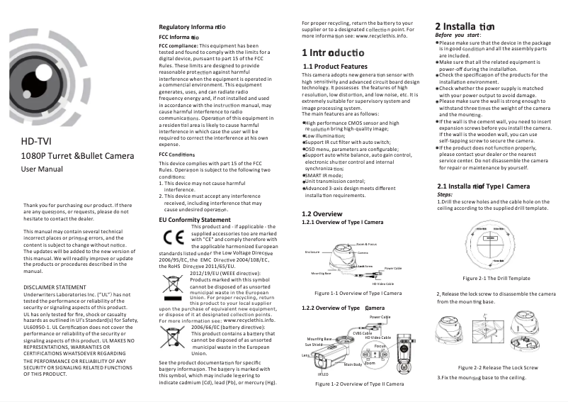 Page 1 de la notice Manuel utilisateur LTS CMHR9923DW