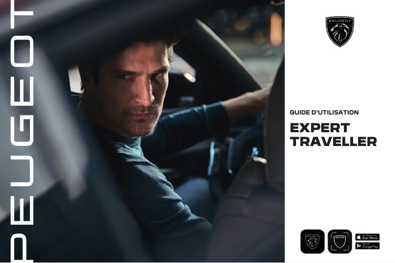 Page 1 de la notice Manuel utilisateur Peugeot Traveller (2022)