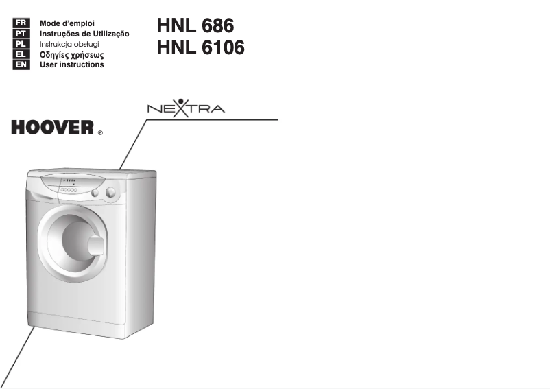 Page n°1 - Manuel utilisateur Hoover HNL 686-37 S