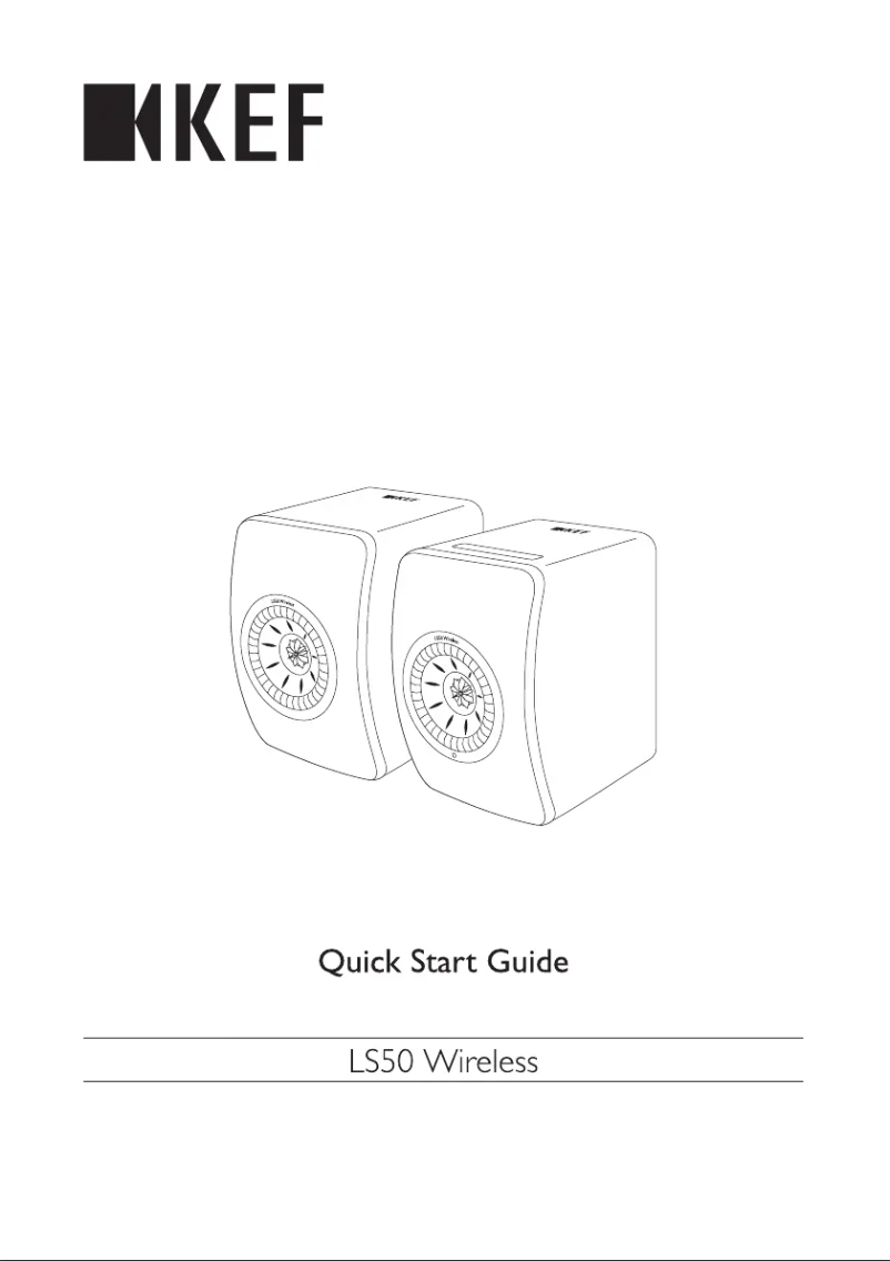 Image de la première page du manuel de l'appareil LS50 Wireless