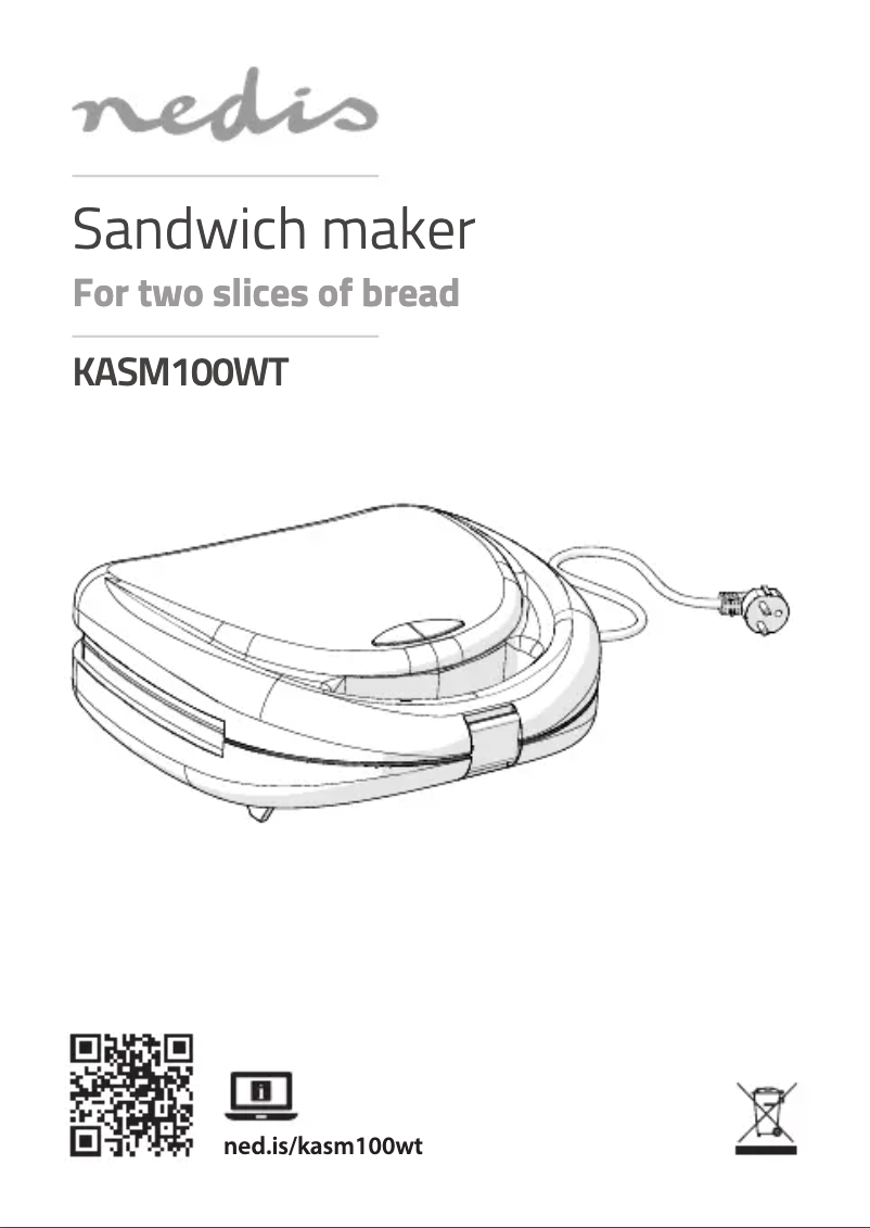 Image de la première page du manuel de l'appareil KASM110FWT