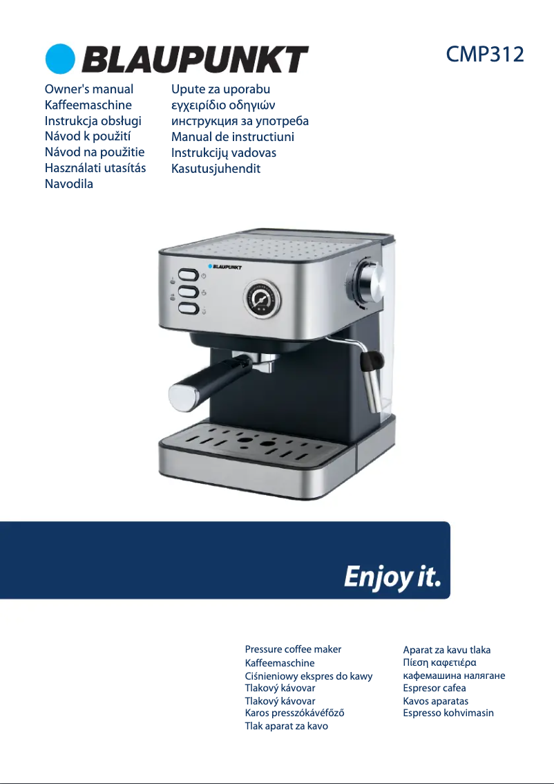 Page 1 de la notice Manuel utilisateur Blaupunkt CMP312