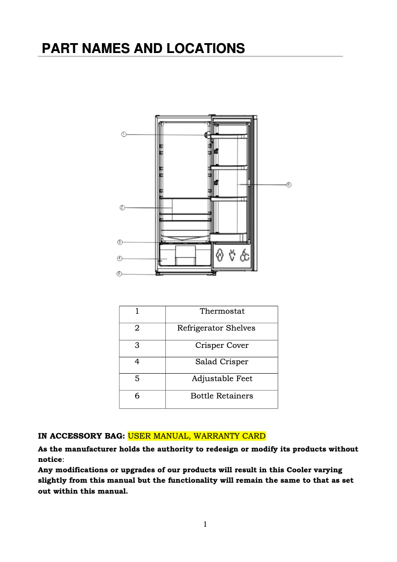 Page 1 de la notice Manuel utilisateur CHiQ CSR241DW