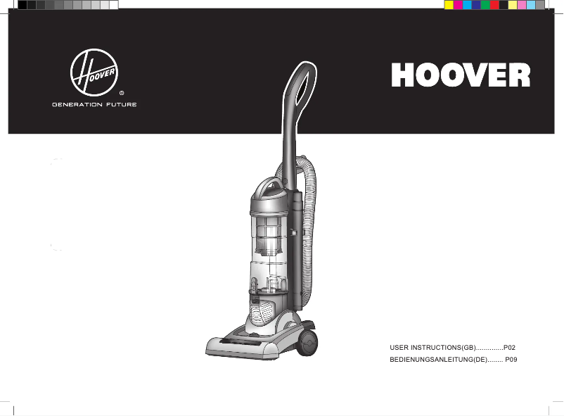Page n°1 - Manuel utilisateur Hoover TH71 SM03011