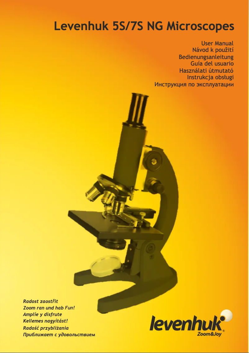 Page n°1 - Manuel utilisateur Levenhuk 5S NG