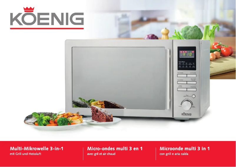 Page 1 de la notice Manuel utilisateur Koenig B01105