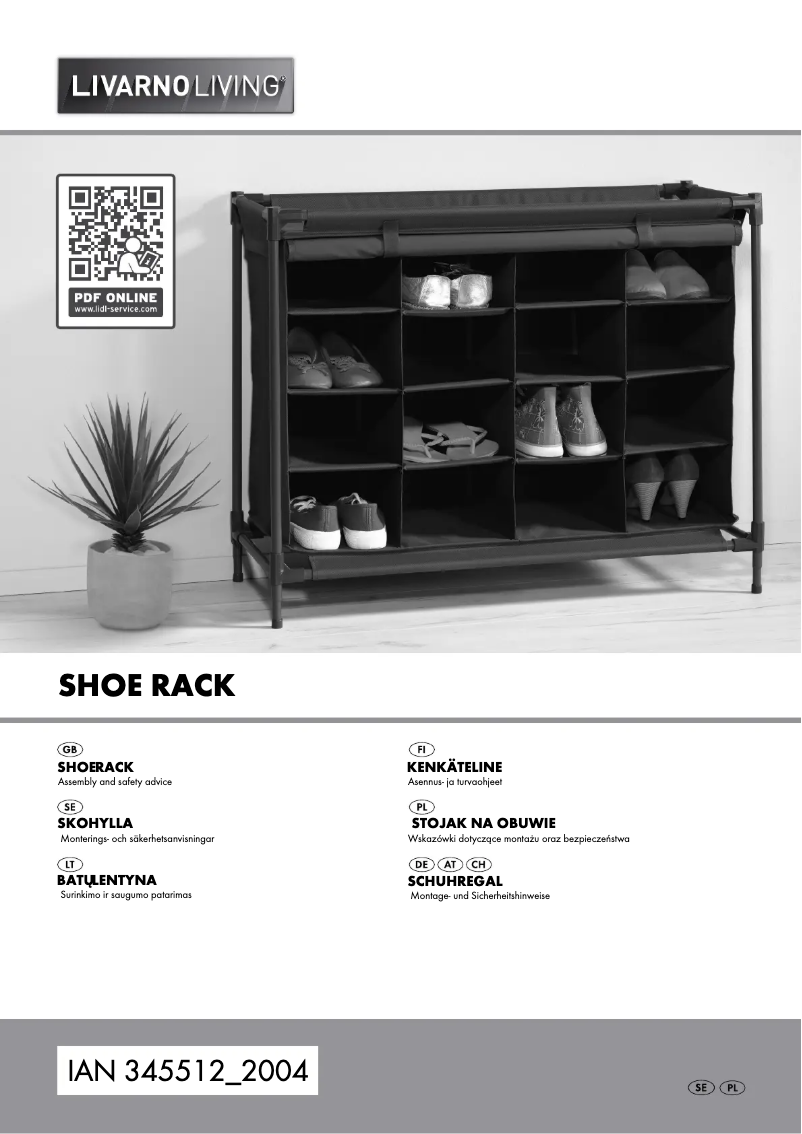 Page n°1 - Manuel utilisateur Livarno Lux HG06843