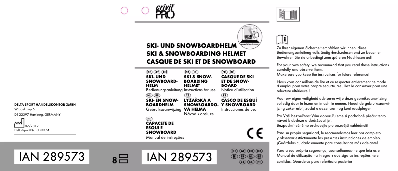 Image de la première page du manuel de l'appareil IAN 289573