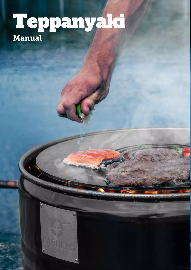 Image de la première page du manuel de l'appareil Big Teppanyaki