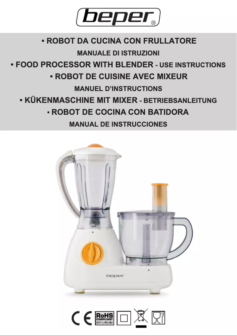 Page 1 de la notice Manuel utilisateur Beper 90316