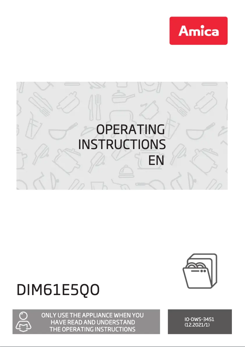 Image de la première page du manuel de l'appareil DIM61E5qO