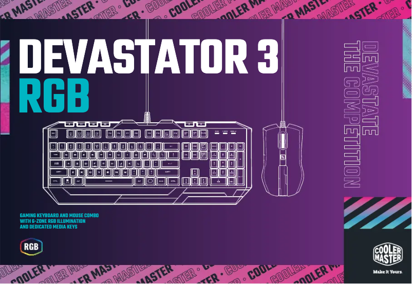 Página 1 del manual Manual de usuario Cooler Master Devastator 3