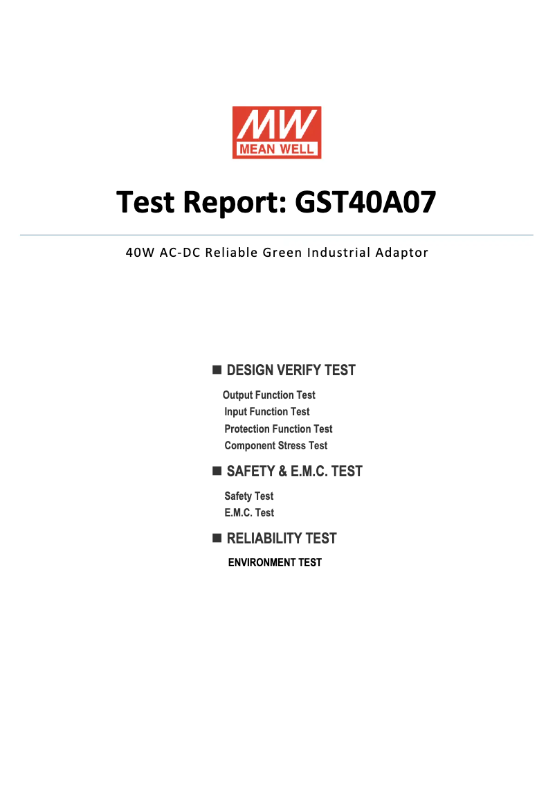 Image de la première page du manuel de l'appareil GST40A07-P1J