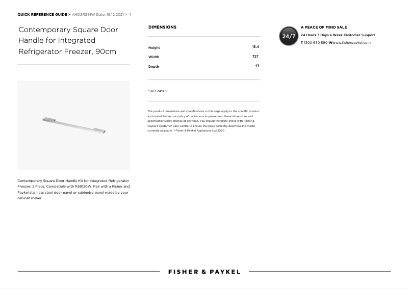 Image de la première page du manuel de l'appareil AHD3RS91W
