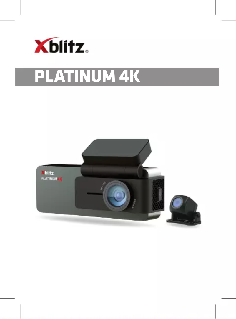 Image de la première page du manuel de l'appareil Platinum 4K