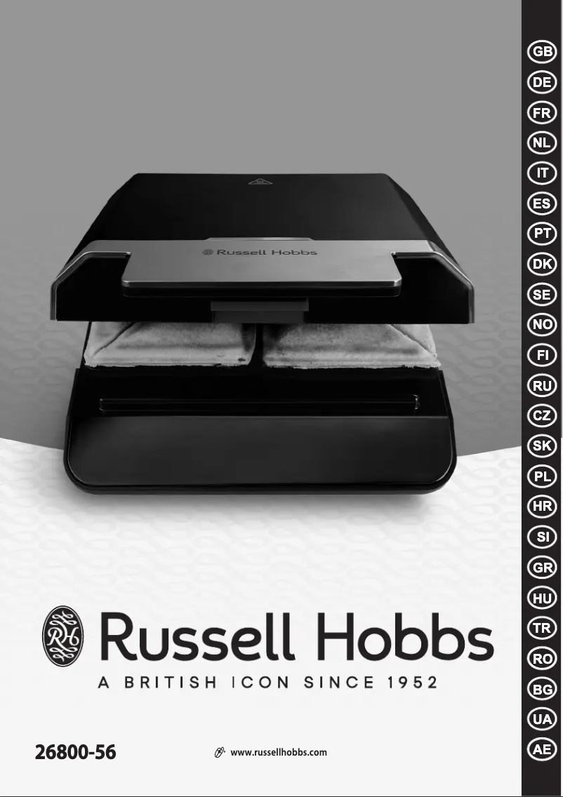 Page n°1 - Manuel utilisateur Russell Hobbs Creations 18553-56