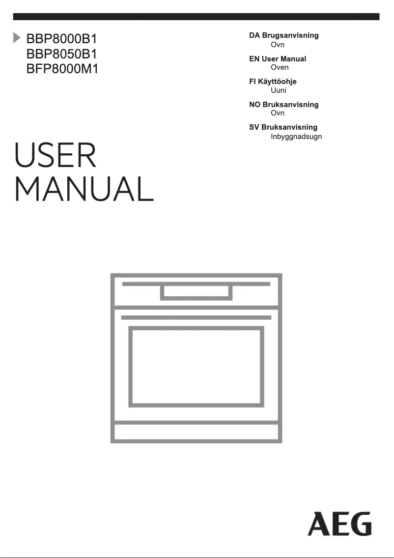 Page n°1 - Manuel utilisateur AEG BBP8000B1