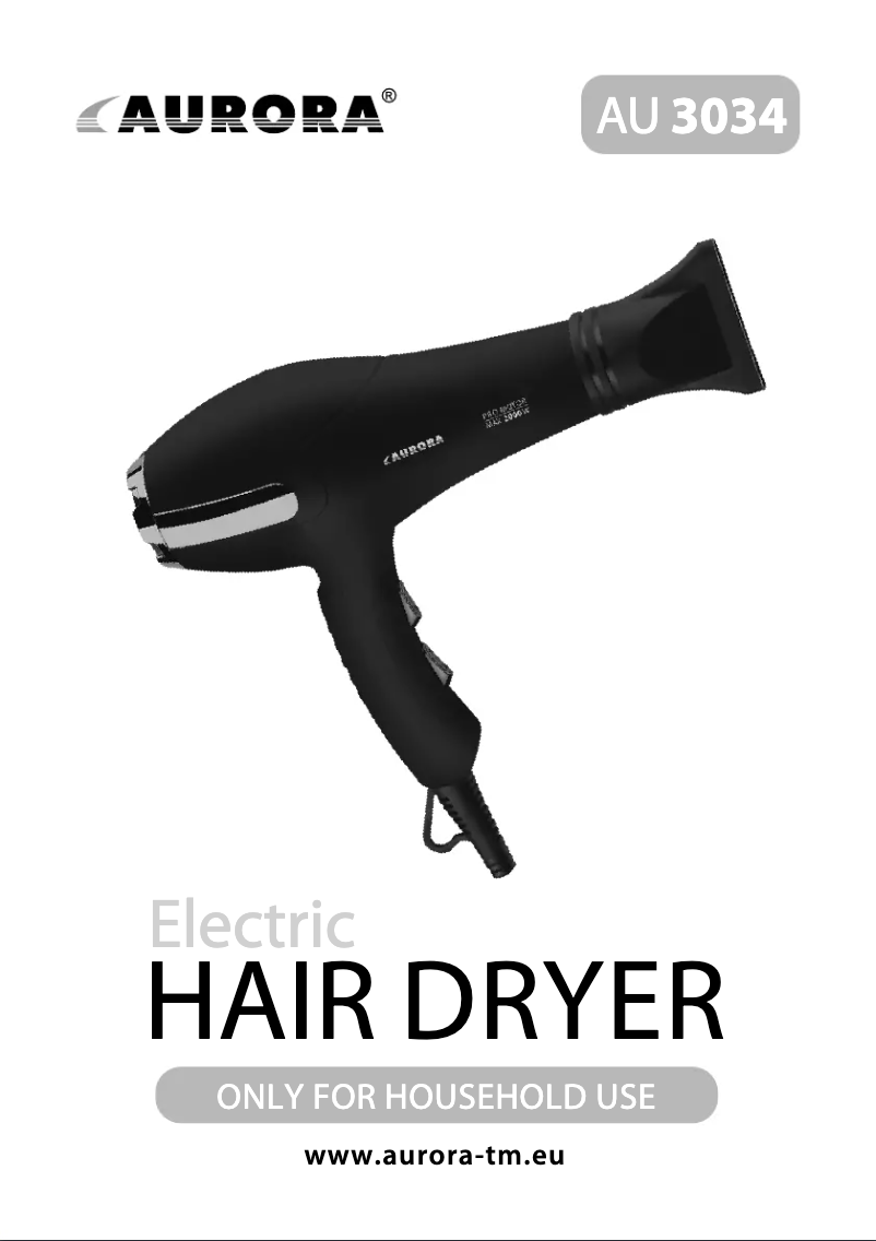 Page 1 de la notice Manuel utilisateur Aurora AU3034