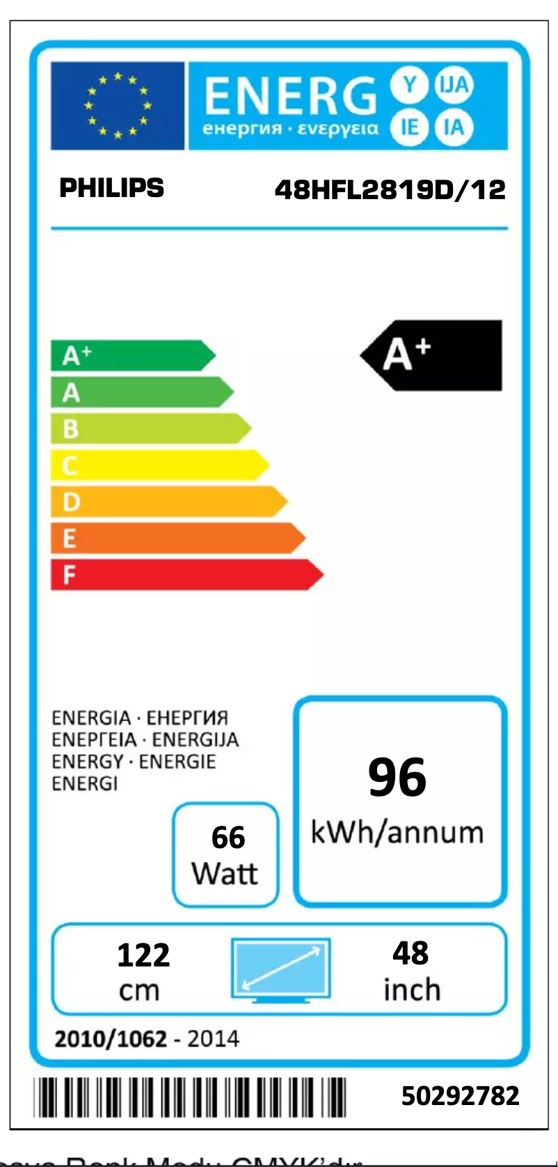 Image de la première page du manuel de l'appareil 48HFL2819D