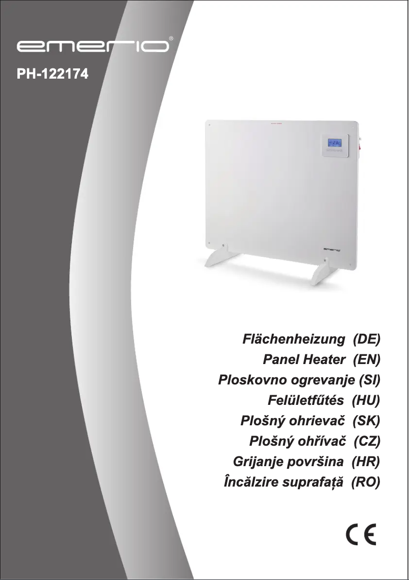 Page 1 de la notice Manuel utilisateur Emerio PH-122174