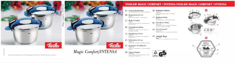 Page n°1 - Manuel utilisateur Fissler Magic Comfort