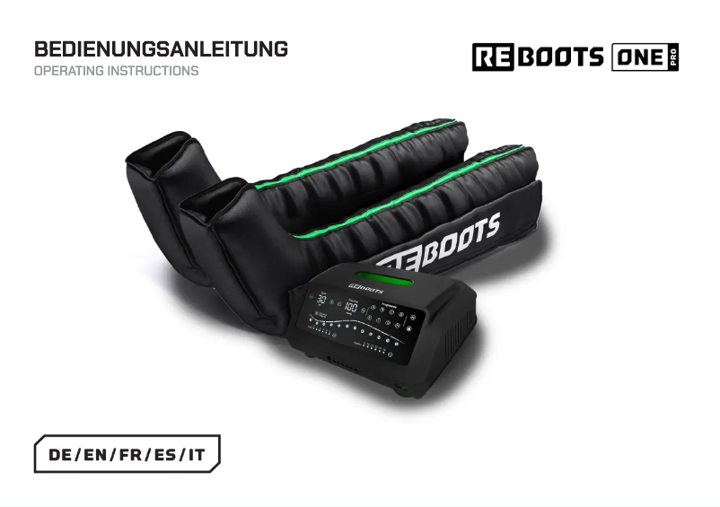 Page n°1 - Manuel utilisateur Reboots One Pro