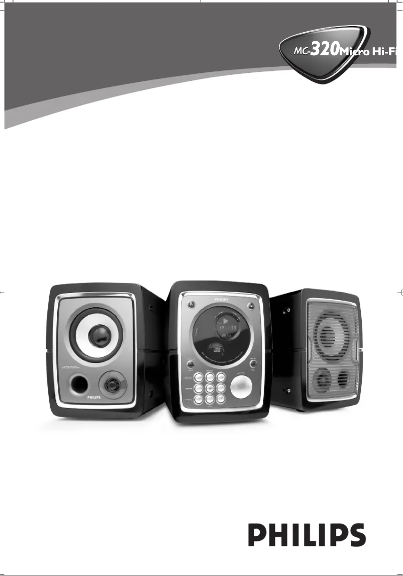 Image de la première page du manuel de l'appareil MC-320