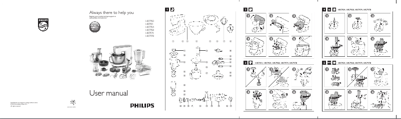 Page n°1 - Manuel utilisateur Philips Avance HR7978