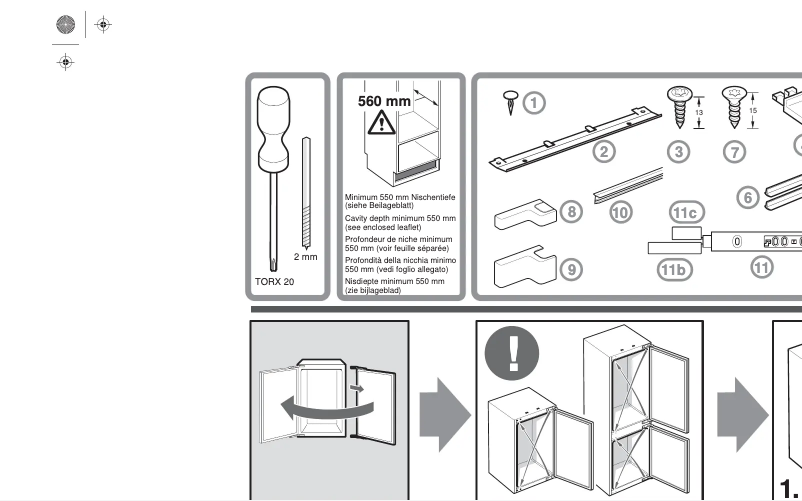 Image de la première page du manuel de l'appareil KIV32X22GB