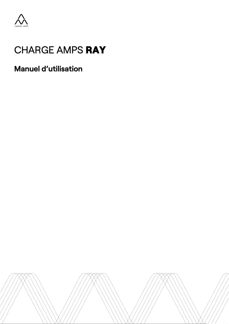 Page 1 de la notice Manuel utilisateur Charge Amps Ray