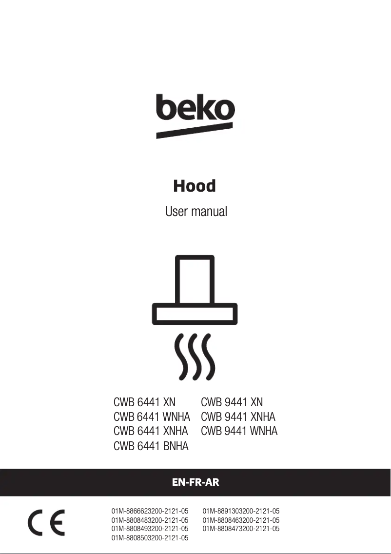 Page n°1 - Manuel utilisateur Beko CWB 9441 XNHA