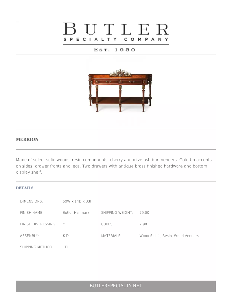 Image de la première page du manuel de l'appareil Merrion 0872030